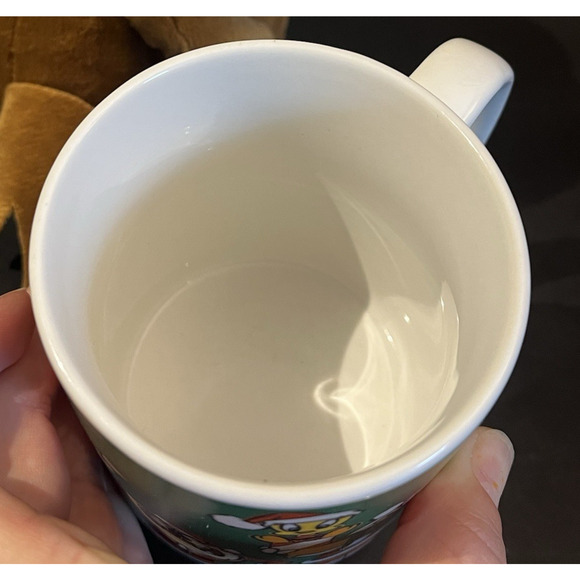 Looney Tunes Mug | Merry Wittle Christmas | VTG '95 | Bonus: Wylie Coyote Plush - Picture 5 of 12